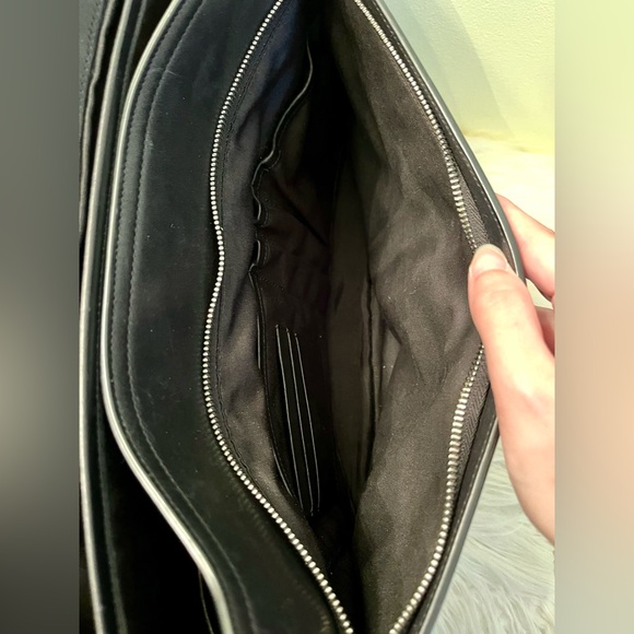 Coach Lexington Black Leather Briefcase - Picture 9 of 13